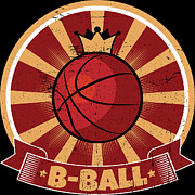 Basketball Propaganda BBall Team Sports #2 Digital Art by Mister Tee