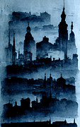 Blue hour #2 Digital Art by Sabantha
