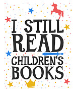 Book Lover Fantasy Adventures Reading Hobby #2 Digital Art by Toms Tee Store