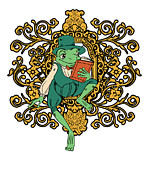 Classy Royalty Prince Toad Frog Amphibian #2 Digital Art by Toms Tee Store