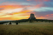 Devils Tower Sunrise #2 Photograph by Michael Ver Sprill