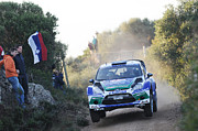 FIA World Rally Championship Italy - Shakedown #2 Photograph by Massimo Bettiol