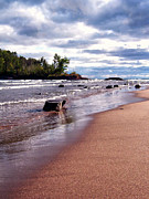 Lake Superior Shoreline #2 Photograph by Phil Perkins
