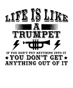 Life Is Like A Trumpet #2 Digital Art by Jacob Zelazny