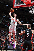 Miami Heat v Chicago Bulls #2 Photograph by Jeff Haynes