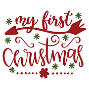 My first Christmas #2 Digital Art by Jacob Zelazny