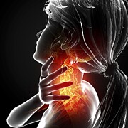 Neck pain, artwork #2 Drawing by Pixologicstudio