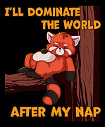 Raccoon Nothing To do Chiller Relax Nap Lazy #2 Digital Art by Toms Tee Store