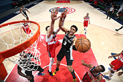 San Antonio Spurs v Washington Wizards #2 Photograph by Ned Dishman