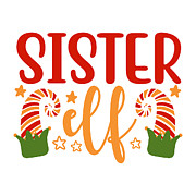 Sister elf #2 Digital Art by Jacob Zelazny