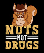 Squirrel Rodent Nuts Hunter Hunting Chipmunk #2 Digital Art by Toms Tee Store