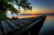 Sunrise over Cayuga Lake #2 Photograph by Everet Regal