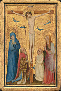 The Crucifixion #3 Painting by Master of Saint Veronica The Crucifixion #3 Painting by Master of Saint Veronica