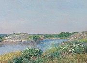 The Little Pond, Appledore #3 Painting by Childe Hassam