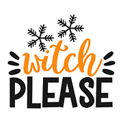 Witch Please #2 Digital Art by Jacob Zelazny