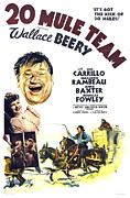 20 Mule Team - 1940 Digital Art by Original Movie Poster 20 Mule Team - 1940 Digital Art by Original Movie Poster