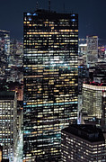 200 Clarendon Street - John Hancock Tower in Boston at Night Photograph by David Oppenheimer