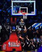 2025 NBA All Star - AT&T Slam Dunk Contest Photograph by Juan Ocampo