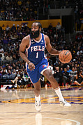 James Harden #24 Photograph by Andrew D. Bernstein
