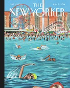 The New Yorker Magazine Cover #295 Mixed Media by World Art Collective