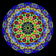2L 11D Disk Digital Art by Primary Design Co