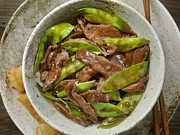 Asian Beef and Snow Peas #3 Photograph by LauriPatterson