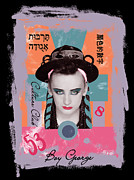 Boy George  2 Digital Art by Mark Ashkenazi