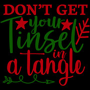 Don T Get Your Tinsel In A Tangle #3 Digital Art by Jacob Zelazny