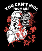 Girl Warp Horror Two Face Creepy Art Aesthetic #3 Digital Art by Toms Tee Store