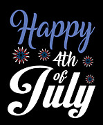 Happy 4th of July #3 Digital Art by Jacob Zelazny