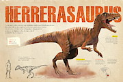 Herrerasaurus #3 Digital Art by Album