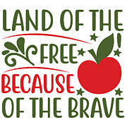 Land of the free because of the brave #3 Digital Art by Jacob Zelazny