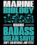 Marine Biologist Ocean Animals Marine Life #3 Digital Art by Toms Tee Store