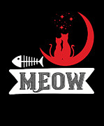 Meow #3 Digital Art by Jacob Zelazny
