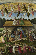 Mystic Nativity 1901 Painting by Sandro Botticelli