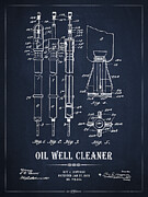 Oil Well Cleaner Patent #3 Digital Art by Aged Pixel