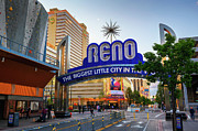 Reno the biggest little city in the world arch sign in downtown Reno, Nevada #3 Photograph by Miroslav Liska