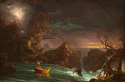 The Voyage of Life, Manhood, from 1842 Painting by Thomas Cole The Voyage of Life, Manhood, from 1842 Painting by Thomas Cole