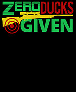 Zero Ducks Given Duck Hunter Bulls Eye  #3 Digital Art by Jacob Zelazny