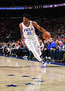 Joel Embiid #30 Photograph by Jesse D. Garrabrant