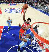 Joel Embiid #33 Photograph by Jesse D. Garrabrant
