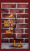 Another Brick In The Wall... #4 Painting by Will Bullas
