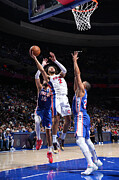 Detroit Pistons v Philadelphia 76ers #4 Photograph by Jesse D. Garrabrant