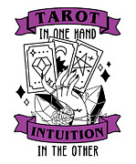 Divination Intuition Tarot Cards Fortune Telling #4 Digital Art by Toms Tee Store