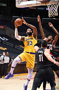 Lebron James #4 Photograph by Adam Pantozzi
