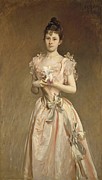 Miss Grace Woodhouse #6 Painting by John Singer Sargent
