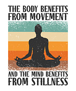 Serenity Meditating Yoga Fan Spiritual Relaxation Yoga #4 Digital Art by Toms Tee Store