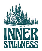 Serenity Nature Lover Hiking Mountains Campers Peace #4 Digital Art by Toms Tee Store