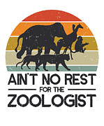 Zoologist Zookeeping Wildlife Nature Zoology #4 Digital Art by Toms Tee Store