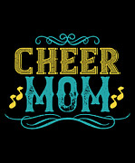 Cheer mom #5 Digital Art by Jacob Zelazny